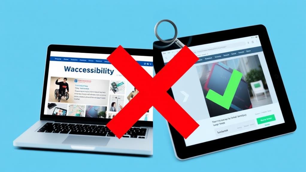 evaluating website accessibility compliance